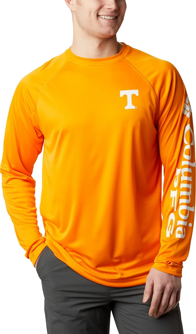 Columbia Sportswear Men's University of Tennessee Big Terminal Tackle Long Sleeve T-shirt