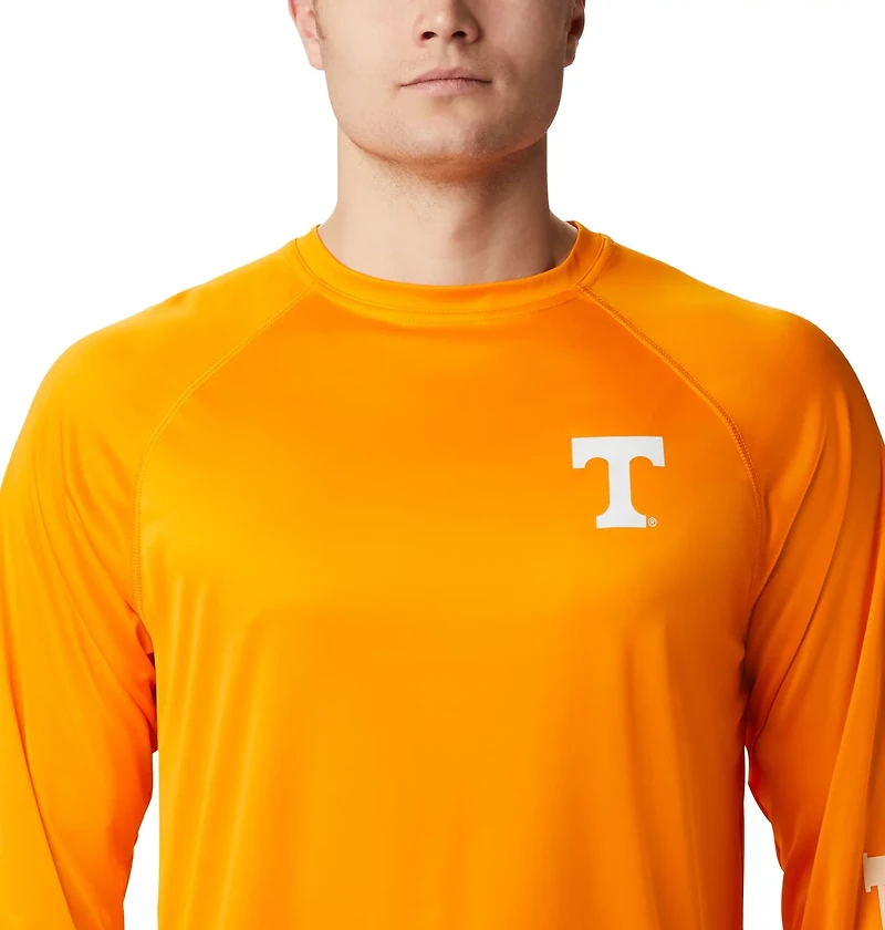 Columbia Sportswear Men's University of Tennessee Big Terminal Tackle Long Sleeve T-shirt