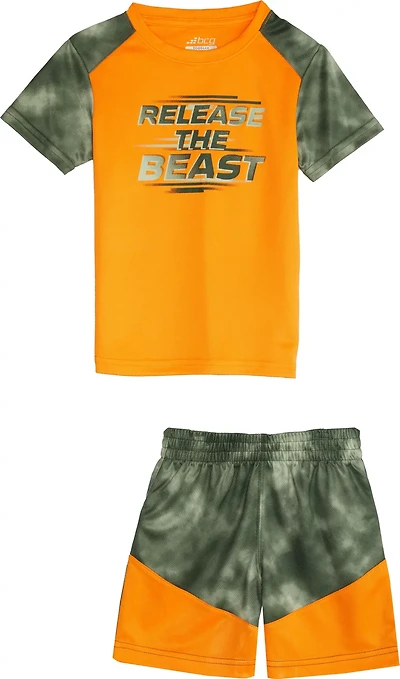 BCG Toddler Boys' Tie-Dye Graphic T-shirt and Shorts Set