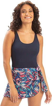 Dolfin Women's Aquashape Print Swim Dress