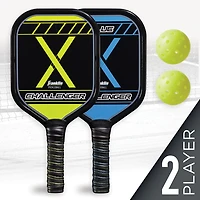 Franklin Pickleball-X Performance 2 Player Aluminum Paddle And Ball Set