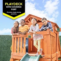 Sportspower Spring Ridge Wood Swing Set