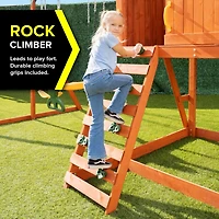 Sportspower Spring Ridge Wood Swing Set