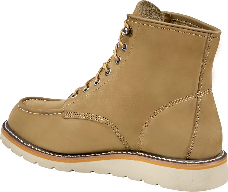 Carhartt Men's Lightweight 6 in Moc Toe Wedge Boots