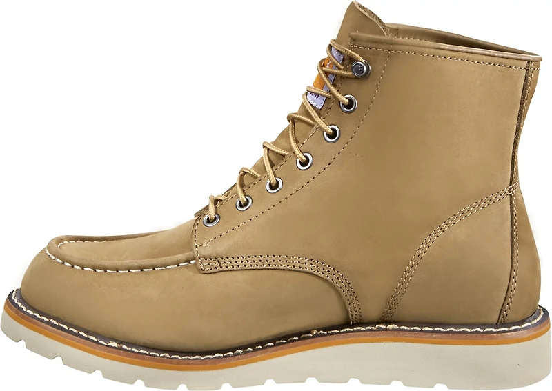 Carhartt Men's Lightweight 6 in Moc Toe Wedge Boots