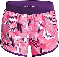 Under Armour Girls’ Fly-By Printed Shorts 3 in