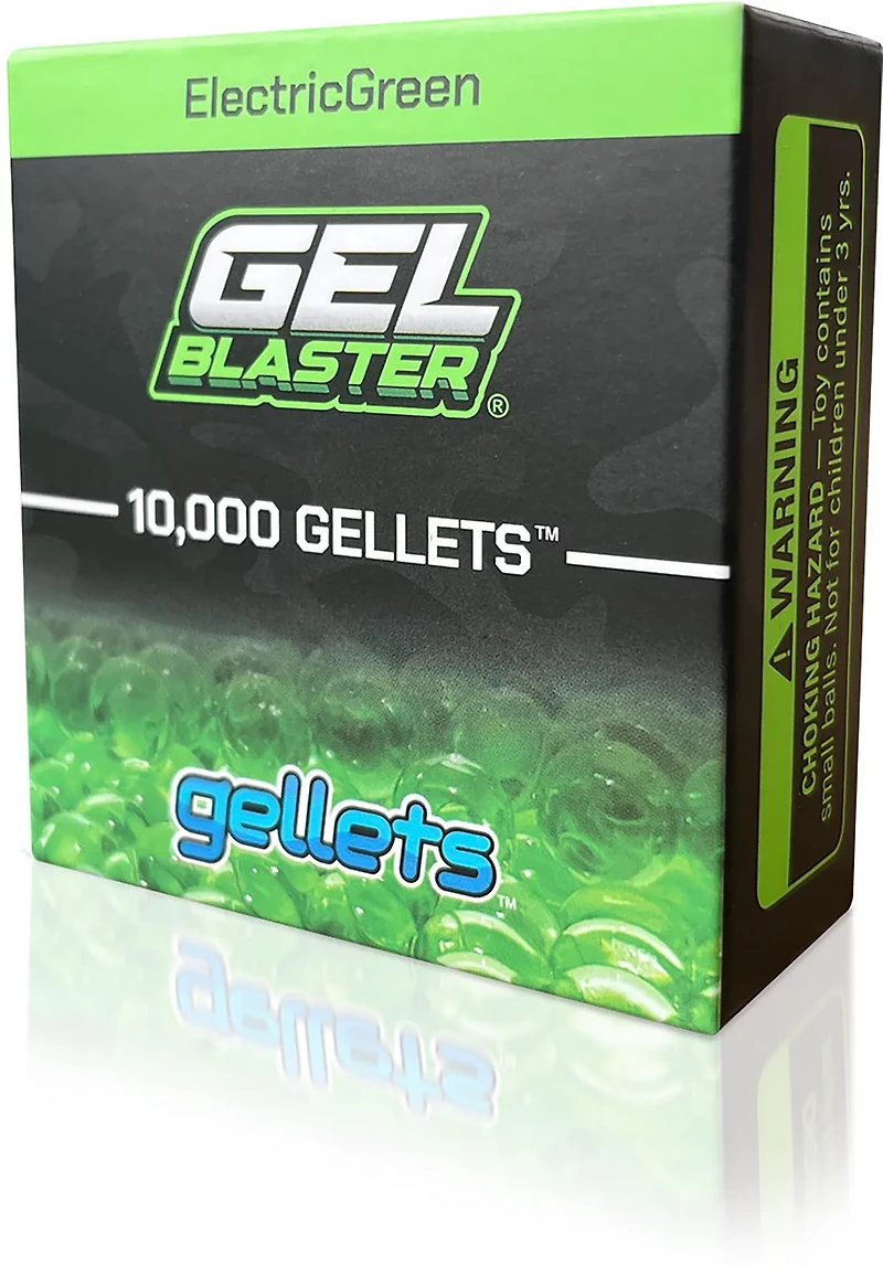 Gel Blaster Electric Green Gellets 10,000-Pack