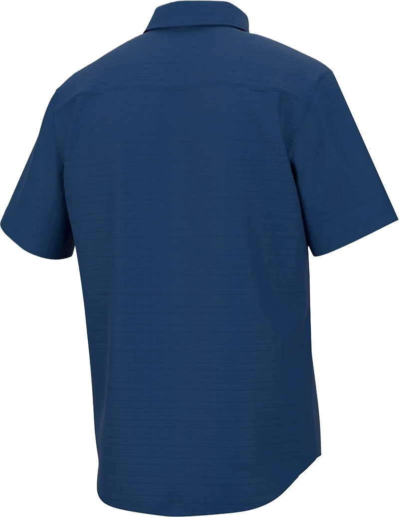 Huk Men's Kona Cross Dye Button Down Shirt