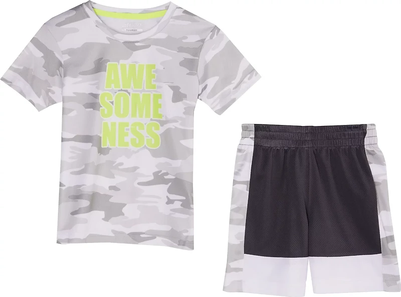 BCG Toddler Boys' Camo Graphic T-shirt and Shorts Set