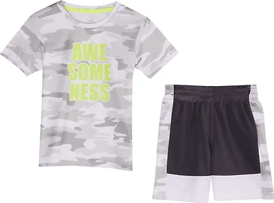 BCG Toddler Boys' Camo Graphic T-shirt and Shorts Set