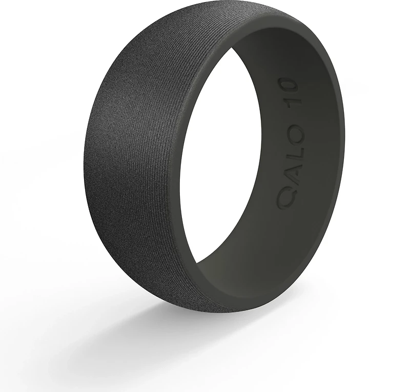 QALO Men's Satin Silicone Ring
