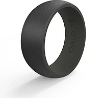 QALO Men's Satin Silicone Ring