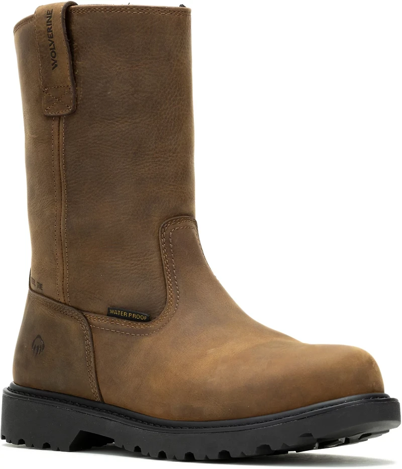 Wolverine Men's Iron Ridge II EH Steel Toe Wellington Work Boots