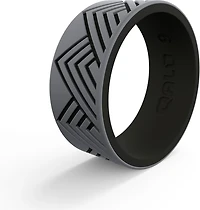QALO Men's Mountain Strata Ring