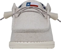 HEYDUDE Men's Wally Texas Canvas Slip-On Shoes