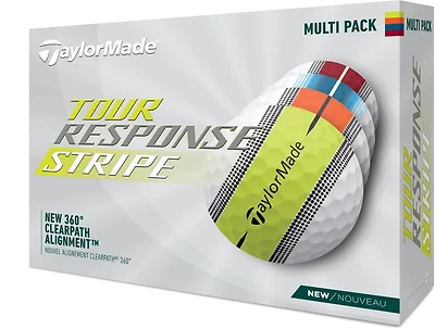 TaylorMade Tour Response Stripe Golf Balls 12-Pack
