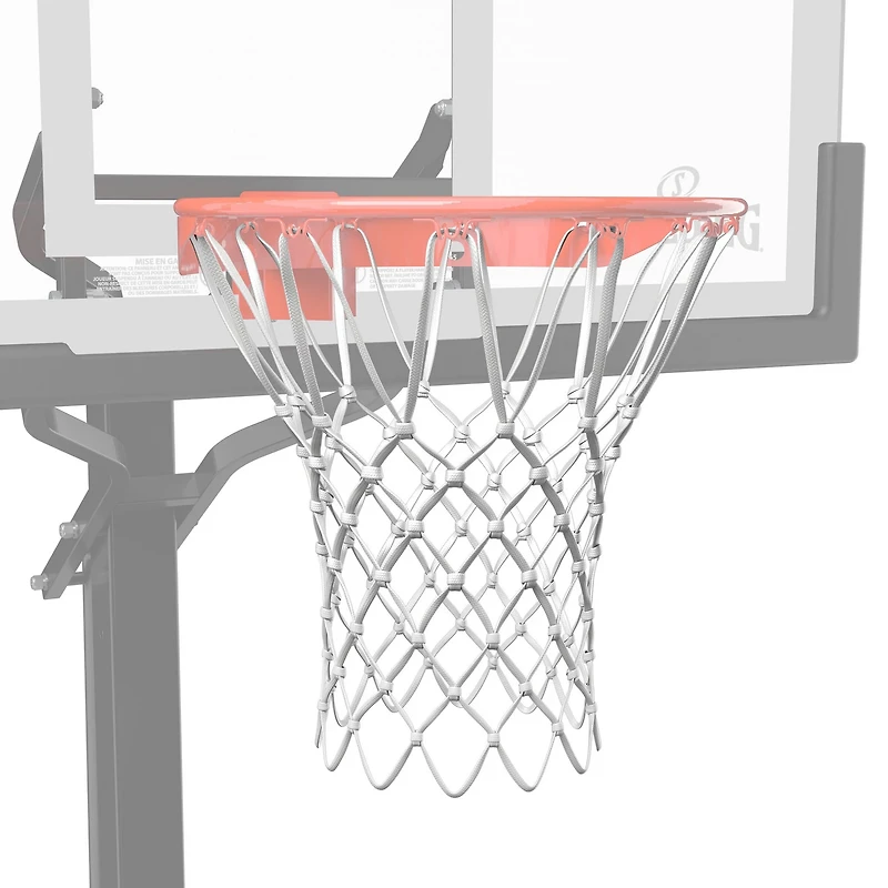 Spalding White Goal Net