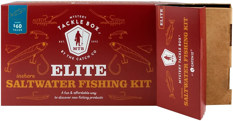 Mystery Tackle Box Elite Saltwater Fishing Kit