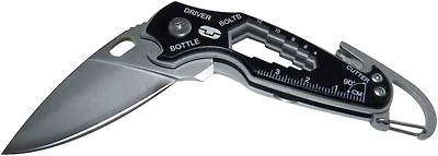 TRUE Smart Knife 11-in-1 Tool Pocket Knife with Built-In Carabiner