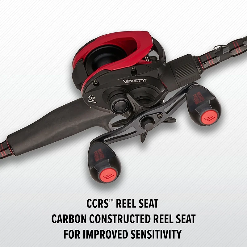 Abu Garcia Vendetta Low Profile Baitcast Rod And Reel Combo