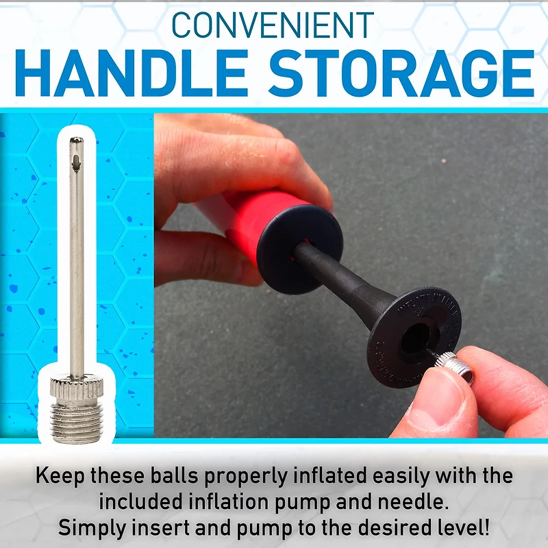 Franklin Grip-Rite 100 Junior Footballs 6-Pack