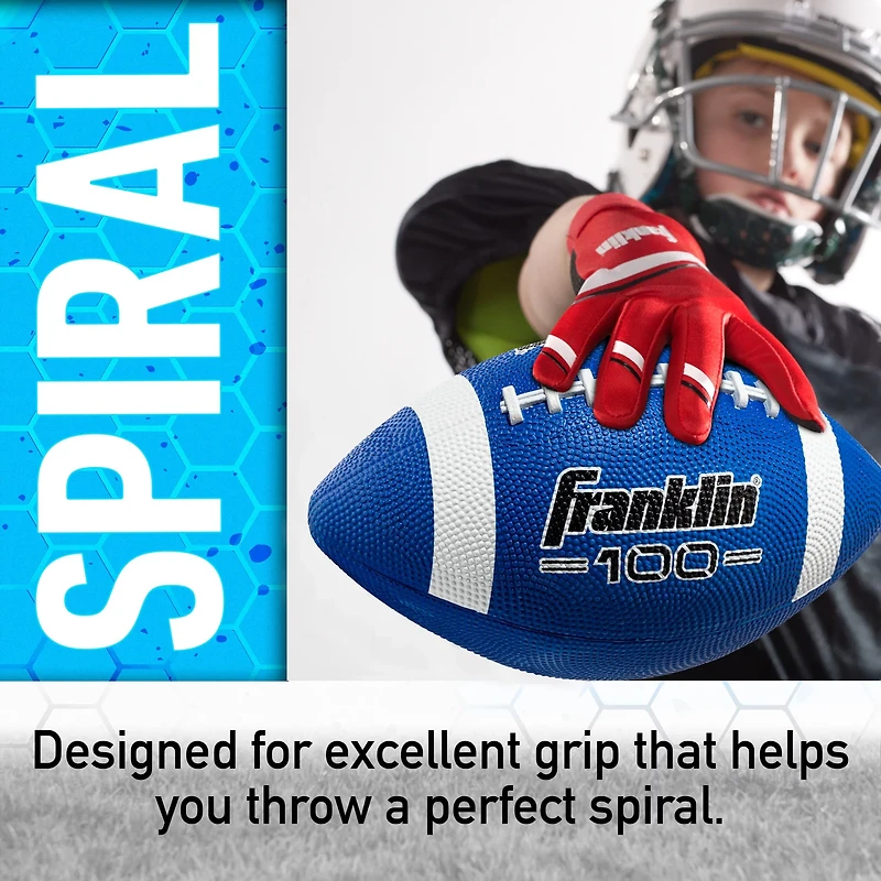 Franklin Grip-Rite 100 Junior Footballs 6-Pack