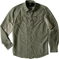 Wrangler Men's ATG Mixed Material Long Sleeve Shirt