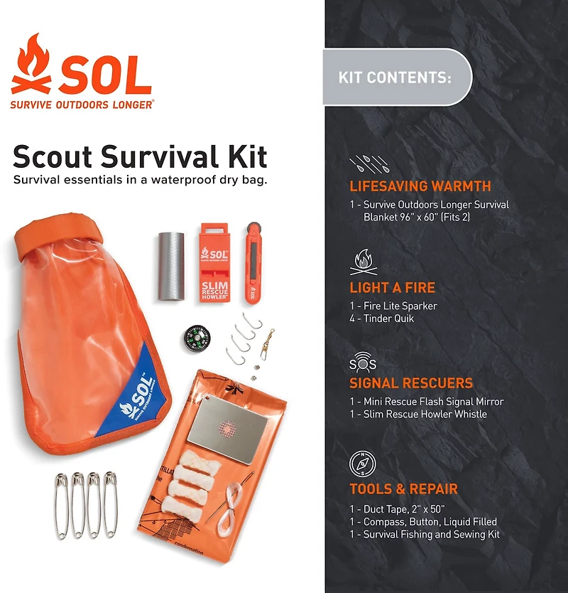 SOL Scout Survival Kit