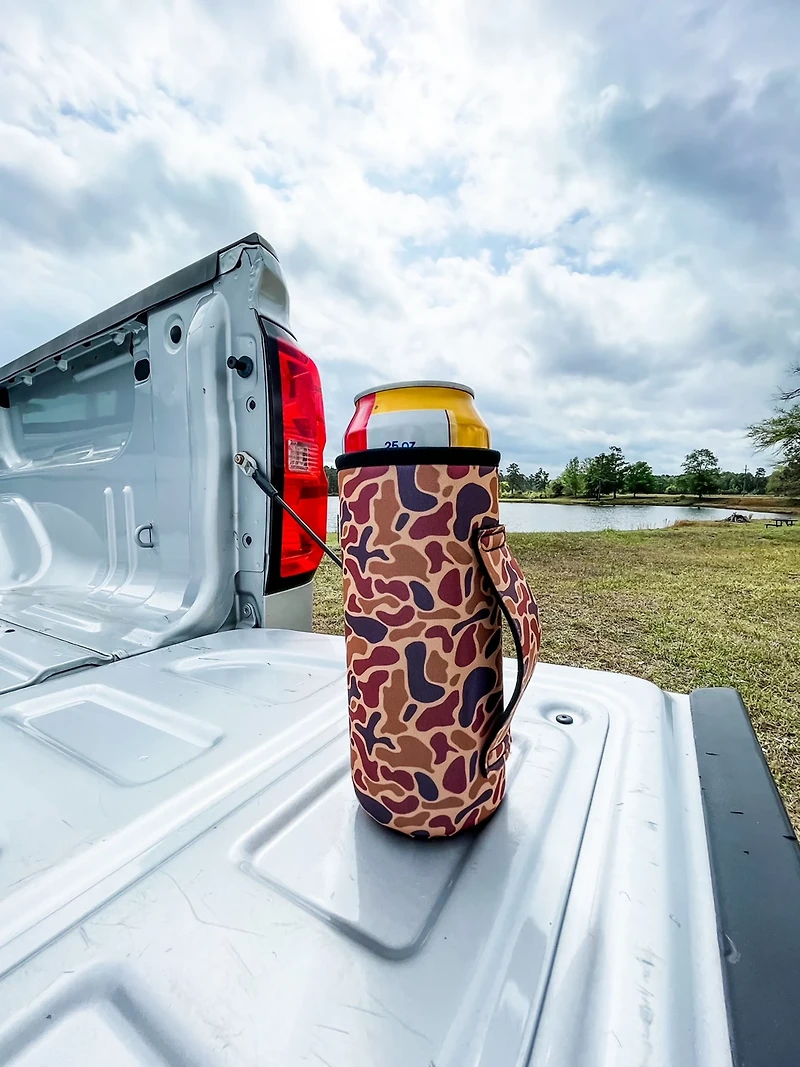 Lit Handlers Camo Water Bottle Handler