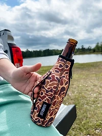 Lit Handlers Camo 12 oz Bottleneck Handler