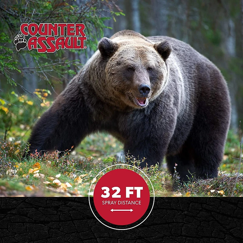Counter Assault 32 ft 8 oz Bear Pepper Spray
