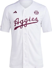 adidas Men's Texas A&M University Replica Basketball Jersey
