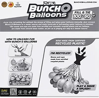 ZURU Bunch O Balloons Tropical Party 265+ Water Balloons 8-Pack