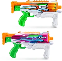 ZURU X-Shot Fast-Fill Hyperload Water Blaster 2-Pack