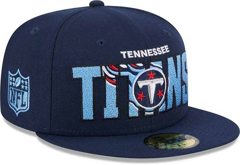 New Era Men's Tennessee Titans 2023 NFL Draft 59FIFTY Cap