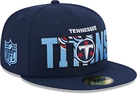 New Era Men's Tennessee Titans 2023 NFL Draft 59FIFTY Cap