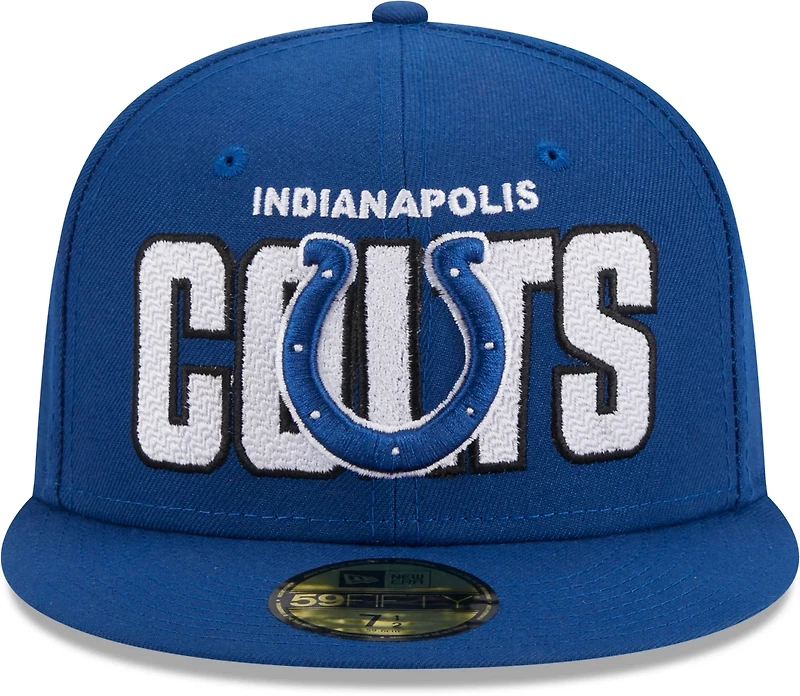 New Era Men's Indianapolis Colts 2023 NFL Draft 59FIFTY Cap