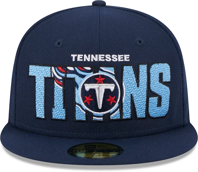 New Era Men's Tennessee Titans 2023 NFL Draft 59FIFTY Cap
