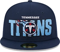 New Era Men's Tennessee Titans 2023 NFL Draft 59FIFTY Cap
