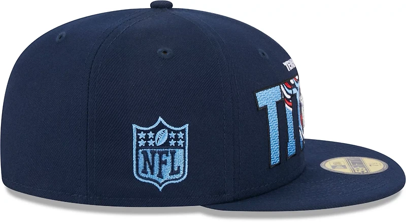 New Era Men's Tennessee Titans 2023 NFL Draft 59FIFTY Cap