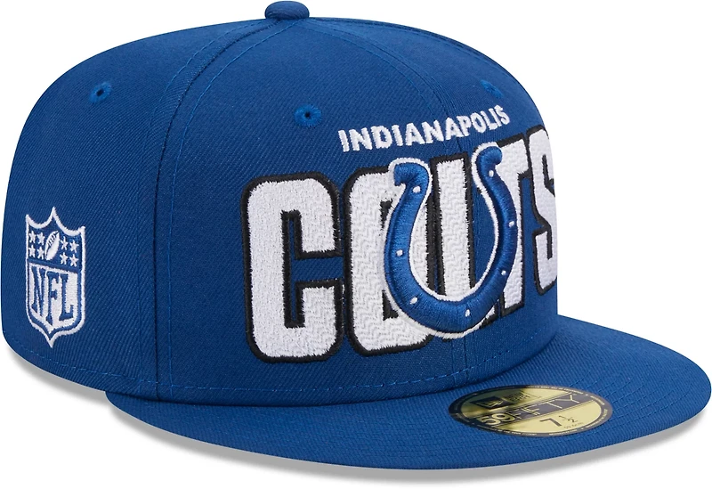 New Era Men's Indianapolis Colts 2023 NFL Draft 59FIFTY Cap