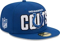 New Era Men's Indianapolis Colts 2023 NFL Draft 59FIFTY Cap