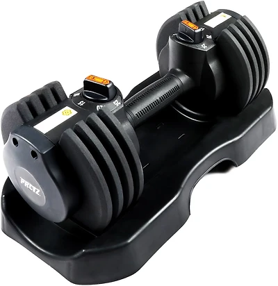 PRCTZ 5 to 25 lb Adjustable Dumbbell-Single