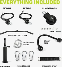 PRCTZ Weight Pulley Cable Home Gym System