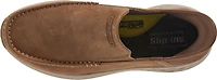 SKECHERS Men's Parson Oswin Moc-Toe Leather Slip-In Shoes