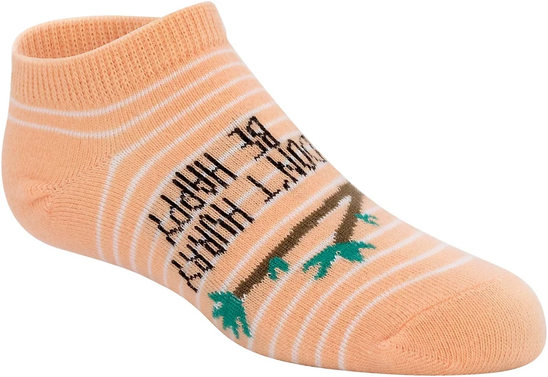 BCG Youth Sloth No-Show Socks 6-Pack