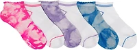 BCG Girls' Tie Dye Quarter Socks 6-Pack