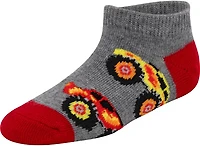 BCG Youth Monster Cars No-Show Socks 6-Pack