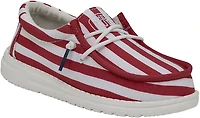 HEYDUDE Kids' Wendy American Flag Slip-On Shoes