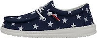 HEYDUDE Kids' Wendy American Flag Slip-On Shoes